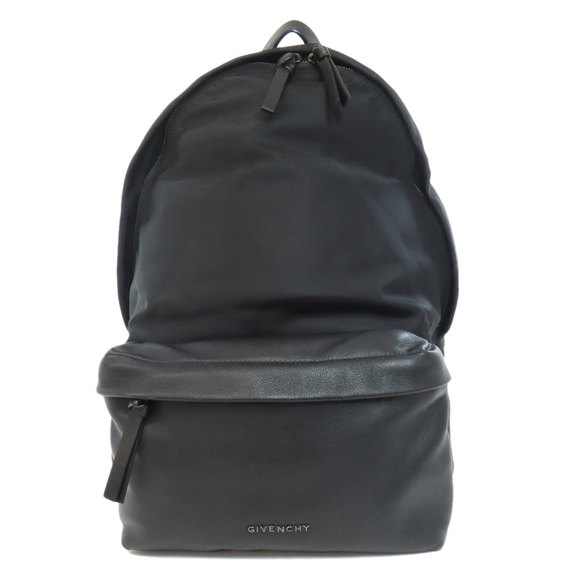 GIVENCHY Black Leather Backpack - Picture 1 of 11
